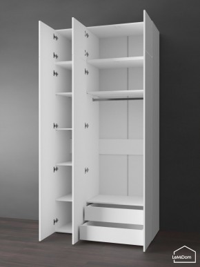 Шкаф с антресолью Linnea MHR-3POA-2 2450х1200х510 (Белый-М 11.1.2) в Сургуте - surgut.mebel24.online | фото 5