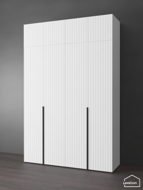 Шкаф с антресолью Linnea MHR-4A-2 2450х1600х510 (Белый-М 11.1.2) в Сургуте - surgut.mebel24.online | фото 1