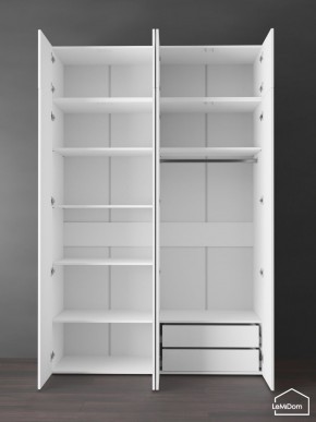 Шкаф с антресолью Linnea MHR-4POA-2 2450х1600х510 (Белый-М 11.1.2) в Сургуте - surgut.mebel24.online | фото 5