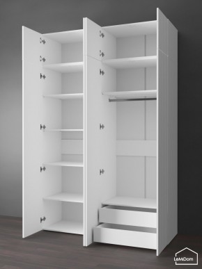 Шкаф с антресолью Linnea MHR-4POA-2 2450х1600х510 (Белый-М 11.1.2) в Сургуте - surgut.mebel24.online | фото 6