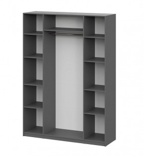 Шкаф ШК-5 (1600) Графит серый в Сургуте - surgut.mebel24.online | фото 3