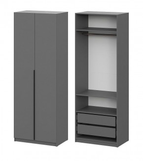 Шкаф ШК-5 + 2 полки + ящики (800) Графит в Сургуте - surgut.mebel24.online | фото 1