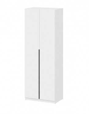 Шкаф ШК-5 + 4 полки (800) Белый текстурный в Сургуте - surgut.mebel24.online | фото 3