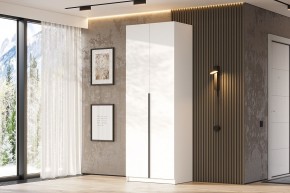 Шкаф ШК-5 + 4 полки + ящики (800) Белый текстурный в Сургуте - surgut.mebel24.online | фото 3