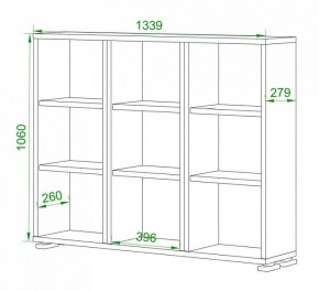 Стеллаж Домино нельсон ПУ-60-1 в Сургуте - surgut.mebel24.online | фото 2