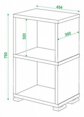 Стеллаж Домино СБ-15/2 в Сургуте - surgut.mebel24.online | фото 2
