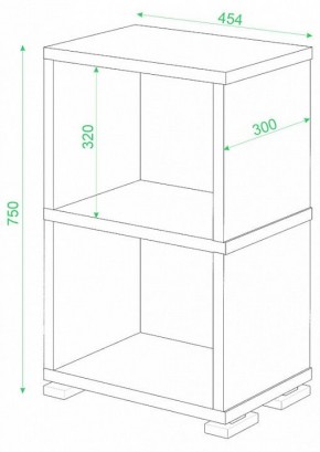 Стеллаж-колонка Домино СБ-15/2 в Сургуте - surgut.mebel24.online | фото 2