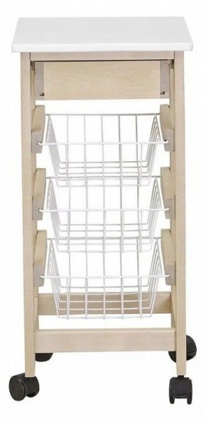 Стеллаж С ящиком и корзинами в Сургуте - surgut.mebel24.online | фото 3