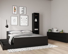 Стеллаж СИРИУС узкий, с пятью полками, цвет Дуб Венге в Сургуте - surgut.mebel24.online | фото 3