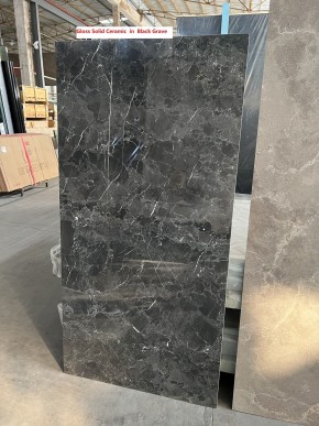 Стол ALES 180 BLACK GRAVE SOLID CERAMIC, керамика / бронзовый, ®DISAUR в Сургуте - surgut.mebel24.online | фото 3