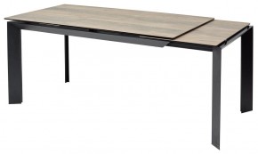 Стол CREMONA 180 KL-61 Под дерево, итальянская керамика / черный каркас, ®DISAUR в Сургуте - surgut.mebel24.online | фото 7
