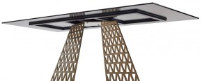 Стол ENNA 220 KL-188 Контрастный мрамор матовый, итальянская керамика/ каркас цвета шампань, ®DISAUR в Сургуте - surgut.mebel24.online | фото 12