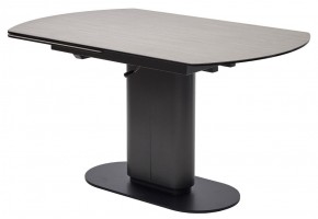 Стол KAI 140 TL-110 поворотная система раскладки, испанская керамика / Темно-серый / Черный, ®DISAUR в Сургуте - surgut.mebel24.online | фото 1
