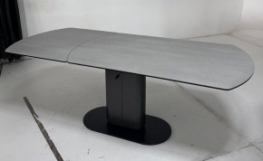 Стол KAI 140 TL-58 поворотная система раскладки, испанская керамика / Темно-серый / Черный, ®DISAUR в Сургуте - surgut.mebel24.online | фото 4
