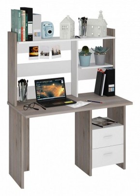 Стол компьютерный Домино Лайт СКЛ-Прям120+НКЛ-120 в Сургуте - surgut.mebel24.online | фото 3