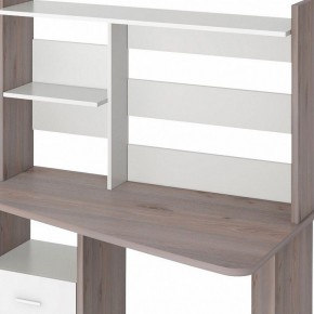 Стол компьютерный Домино Лайт СКЛ-Трап120+НКЛ-120 в Сургуте - surgut.mebel24.online | фото 3