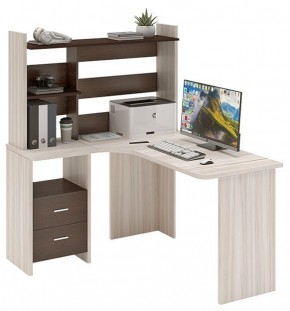 Стол компьютерный Домино Lite СКЛ-Угл130+НКЛ-120 в Сургуте - surgut.mebel24.online | фото 2