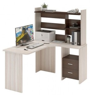 Стол компьютерный Домино Lite СКЛ-Угл130+НКЛ-120 в Сургуте - surgut.mebel24.online | фото 2