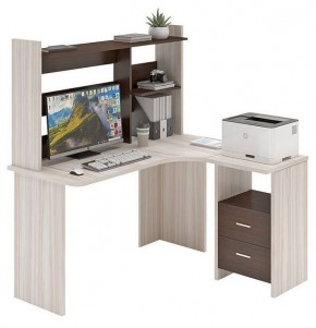 Стол компьютерный Домино Lite СКЛ-Угл130+НКЛ-130 в Сургуте - surgut.mebel24.online | фото 2