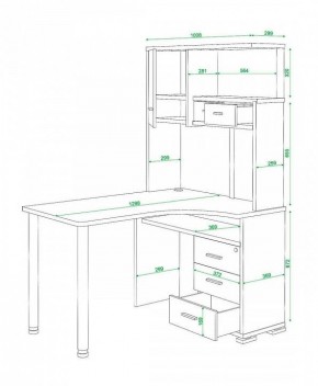 Стол компьютерный Домино СР-130 в Сургуте - surgut.mebel24.online | фото 5