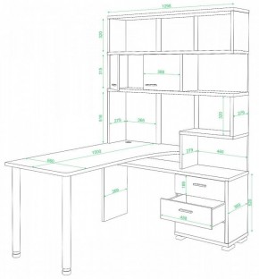 Стол компьютерный Домино СР-420/150 в Сургуте - surgut.mebel24.online | фото 2