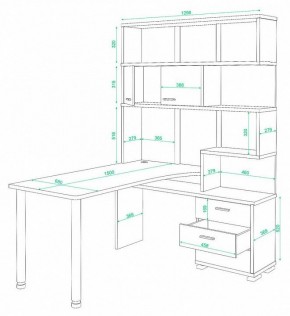 Стол компьютерный Домино СР-420/150 в Сургуте - surgut.mebel24.online | фото 2