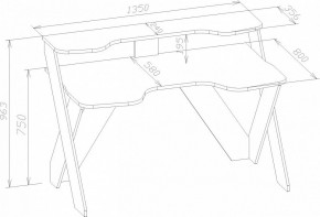 Стол компьютерный КСТ-118 в Сургуте - surgut.mebel24.online | фото 3