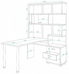 Стол компьютерный СР-420/170 в Сургуте - surgut.mebel24.online | фото 2