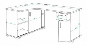 Стол письменный Домино СР-160М в Сургуте - surgut.mebel24.online | фото 4