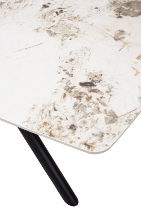 Стол RIVOLI 140 GLOSS LUXURY PANDORA SOLID CERAMIC / BLACK, ®DISAUR в Сургуте - surgut.mebel24.online | фото 8
