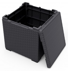 Стол с функцией хранения Виго (Vigo storage box) графит в Сургуте - surgut.mebel24.online | фото 3