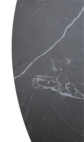 Стол TERNI 120 MATT BLACK MARBLE SOLID CERAMIC Черный мрамор матовый, керамика /Черн.каркас, ®DISAUR в Сургуте - surgut.mebel24.online | фото 9