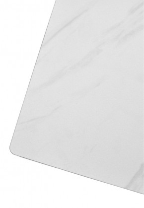 Стол VASTO 180 MARBLES KL-99 Белый мрамор матовый, итальянская керамика/ черный каркас, ®DISAUR в Сургуте - surgut.mebel24.online | фото 7