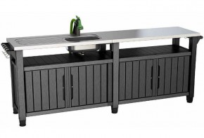 Столик для барбекю 415 Л (Unity Chef 415 L) графит в Сургуте - surgut.mebel24.online | фото 3
