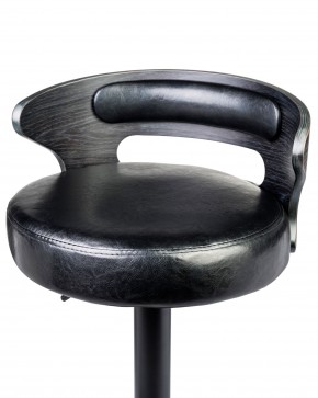 Стул барный DOBRIN FRED BLACK, чёрное дерево, чёрный в Сургуте - surgut.mebel24.online | фото 6