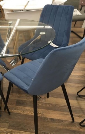 Стул FLIP пепельно-синий, велюр G108-66 М-City в Сургуте - surgut.mebel24.online | фото 2
