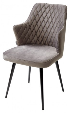 Стул HERMAN 360 град. ГРАФИТ #14, велюр / черный каркас М-City в Сургуте - surgut.mebel24.online | фото 1