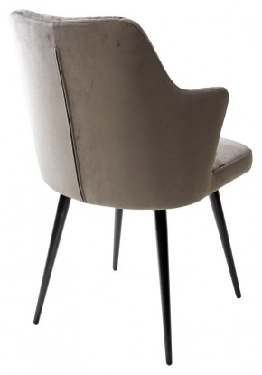 Стул HERMAN 360 град. ГРАФИТ #14, велюр / черный каркас М-City в Сургуте - surgut.mebel24.online | фото 5