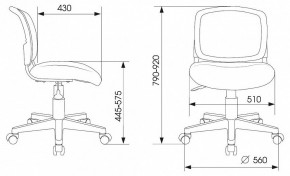 Стул компьютерный CH-W296NX/NEO-GREY в Сургуте - surgut.mebel24.online | фото
