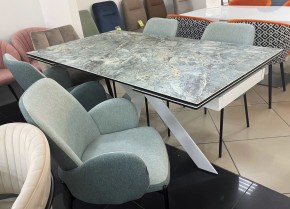 Стул NIKKI VF113 светлая мята / VF115 серо-зеленый М-City в Сургуте - surgut.mebel24.online | фото 3