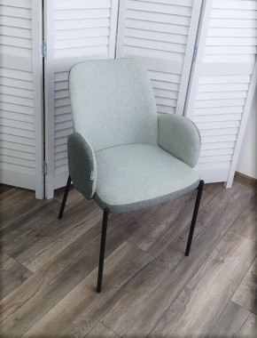 Стул NIKKI VF113 светлая мята / VF115 серо-зеленый М-City в Сургуте - surgut.mebel24.online | фото 4