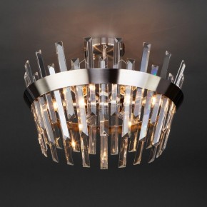Светильник на штанге TK Lighting Steccato 10111/5 сатин-никель/прозрачный хрусталь Strotskis в Сургуте - surgut.mebel24.online | фото 3
