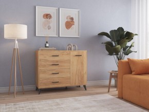 СВЕТЛАНА LOFT Комод-тумба  (дуб золотой) в Сургуте - surgut.mebel24.online | фото 3