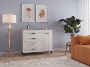 СВЕТЛАНА LOFT Комод-тумба (сосна белая loft) в Сургуте - surgut.mebel24.online | фото 3