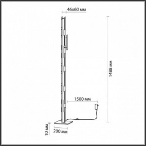 Торшер Odeon Light Fierro 4991/36FL в Сургуте - surgut.mebel24.online | фото 4