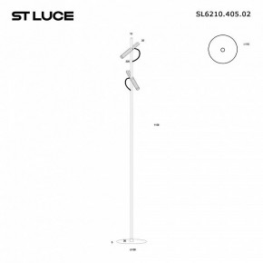 Торшер ST-Luce LILT SL6210.405.02 в Сургуте - surgut.mebel24.online | фото 2
