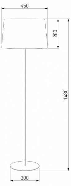 Торшер TK Lighting Maja 2919 Maja в Сургуте - surgut.mebel24.online | фото 2