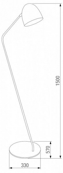 Торшер TK Lighting Soho 5037 Soho Black в Сургуте - surgut.mebel24.online | фото 2