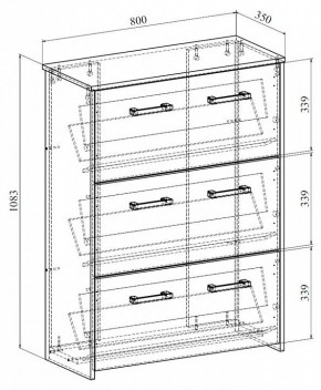 Тумба для обуви Агата АТ-1 в Сургуте - surgut.mebel24.online | фото 6