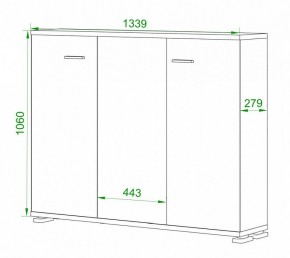 Тумба Домино нельсон ПУ-60-4 в Сургуте - surgut.mebel24.online | фото 2